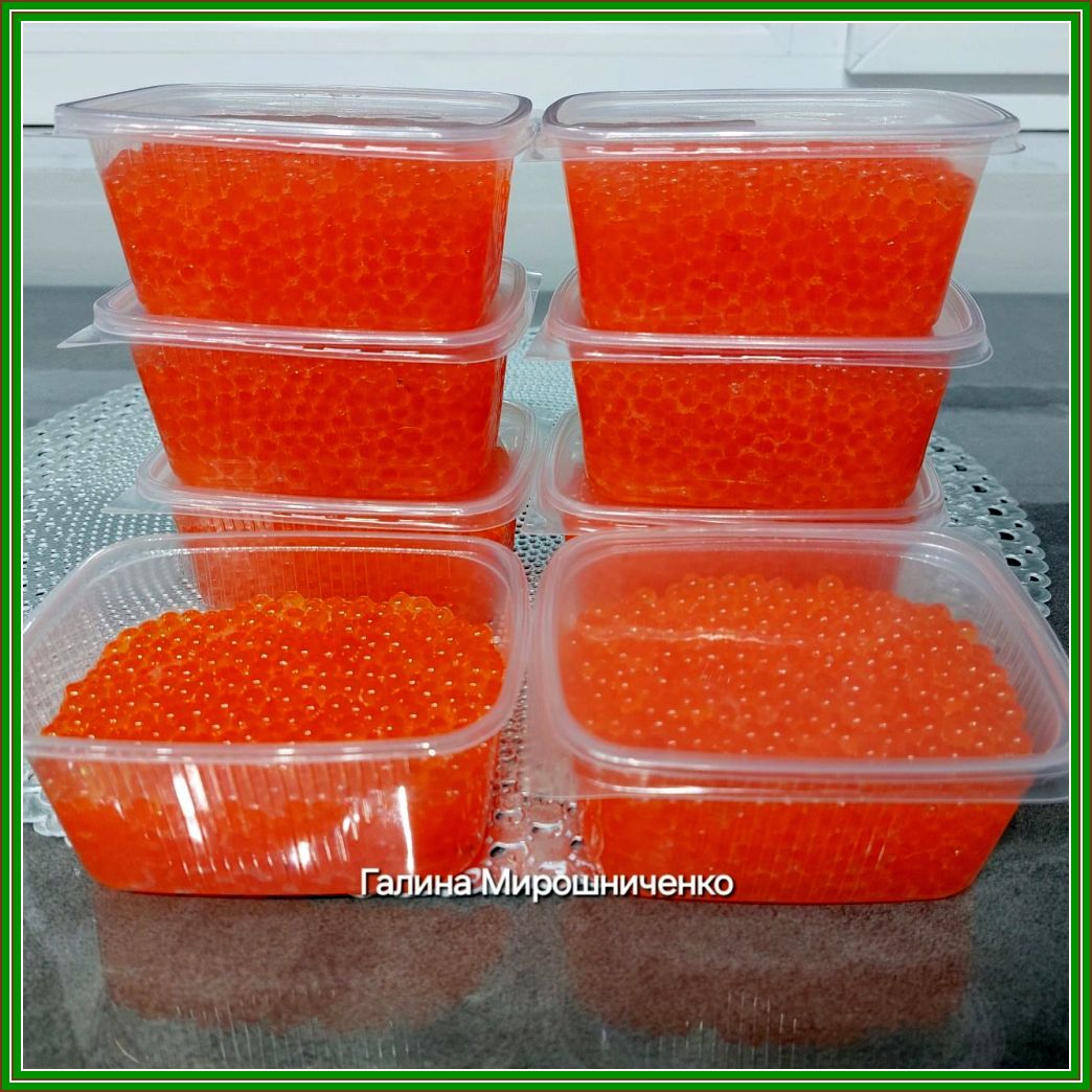 Икра форели в домашних условиях