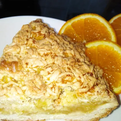 Лимонный пирог с апельсинами