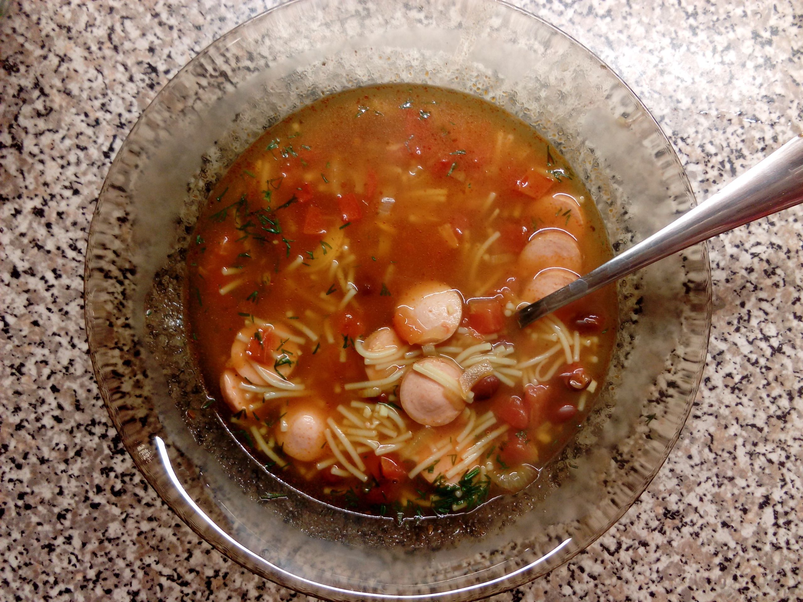 Фасолевый суп с сосисками - рецепт с фотографиями - Patee. Рецепты