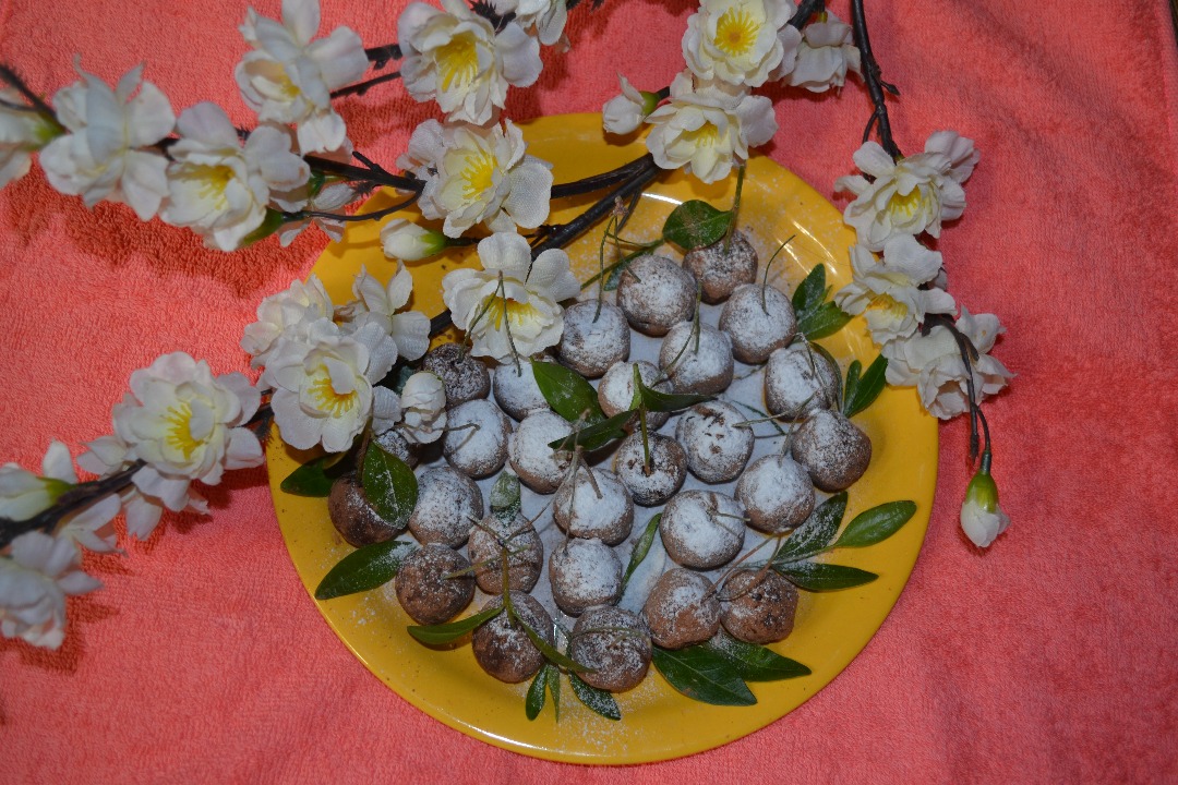 Пирожное "Морозная вишня"