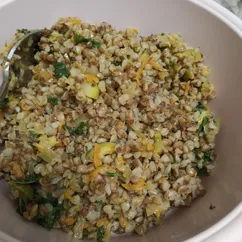 Гречневая каша с овощами