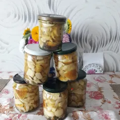 Маринованные белые грибы без уксуса