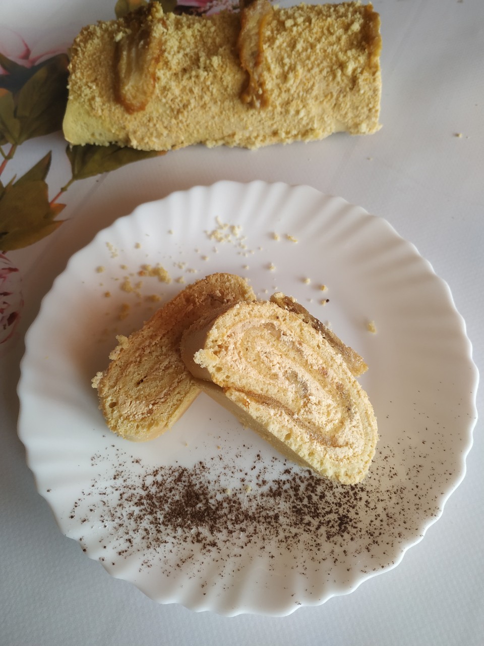 Карамельный рулет