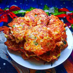 Кабачковые оладушки 🤤