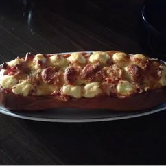 Горячий бутерброд 🥪 или пицца 🍕 в батончике 🥖