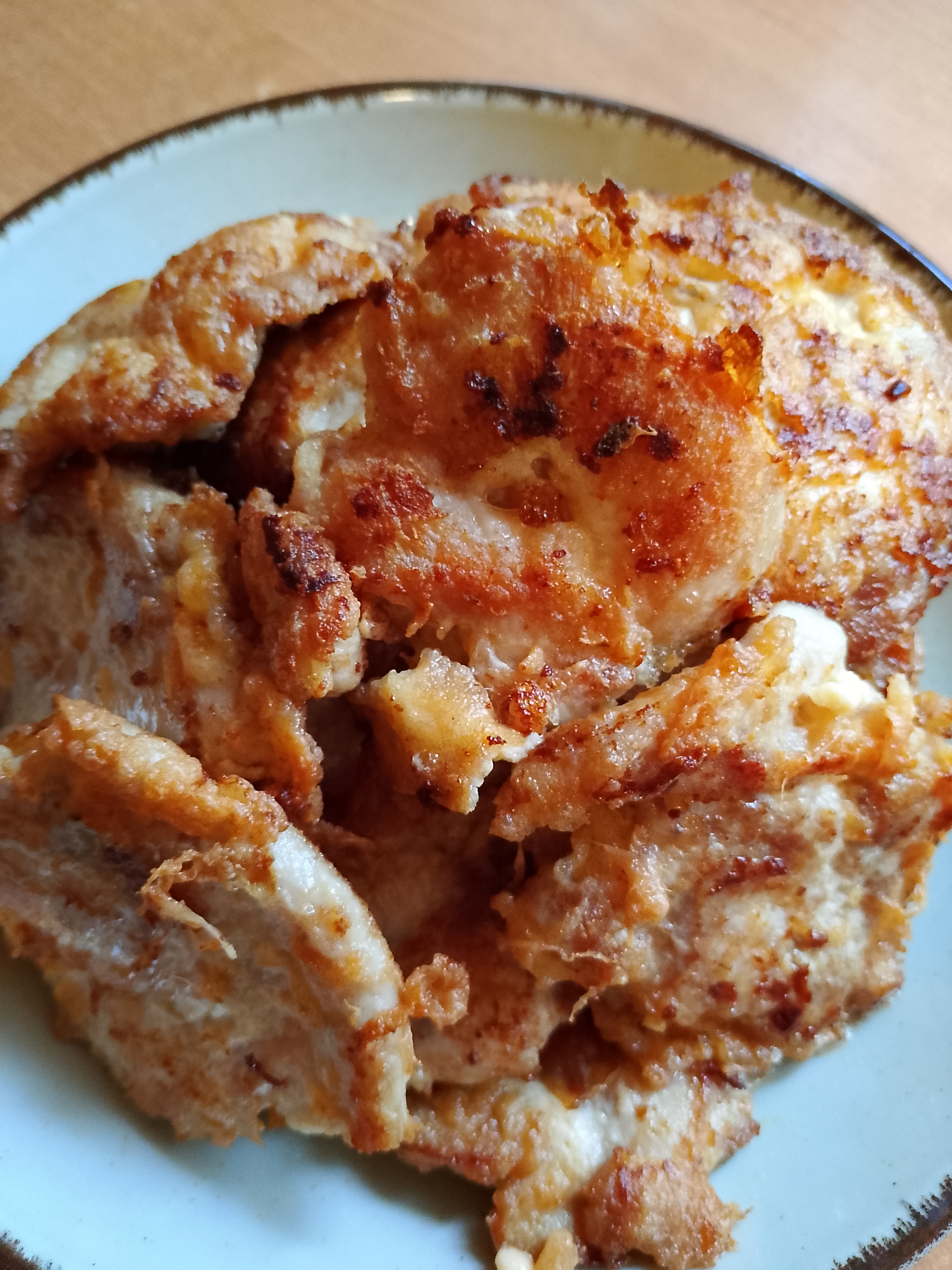 Отбивные из филе бедра курицы