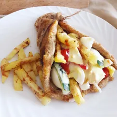 Гирос ПП с картофелем фри🍟🍟🍟