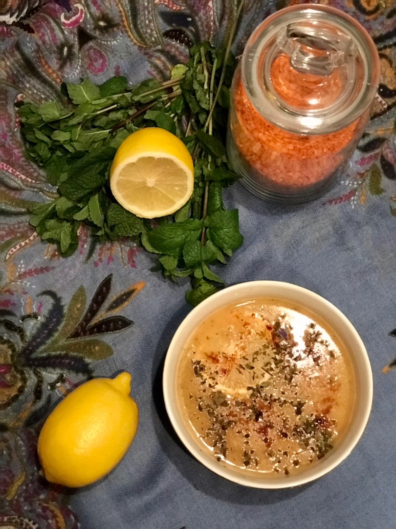 Турецкий чечевичный суп с мятой - рецепт автора Кира Войнова 👩🏻‍🍳