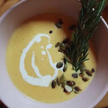 Тыквенно-сливочный крем-суп