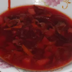 Свекольник с мясом