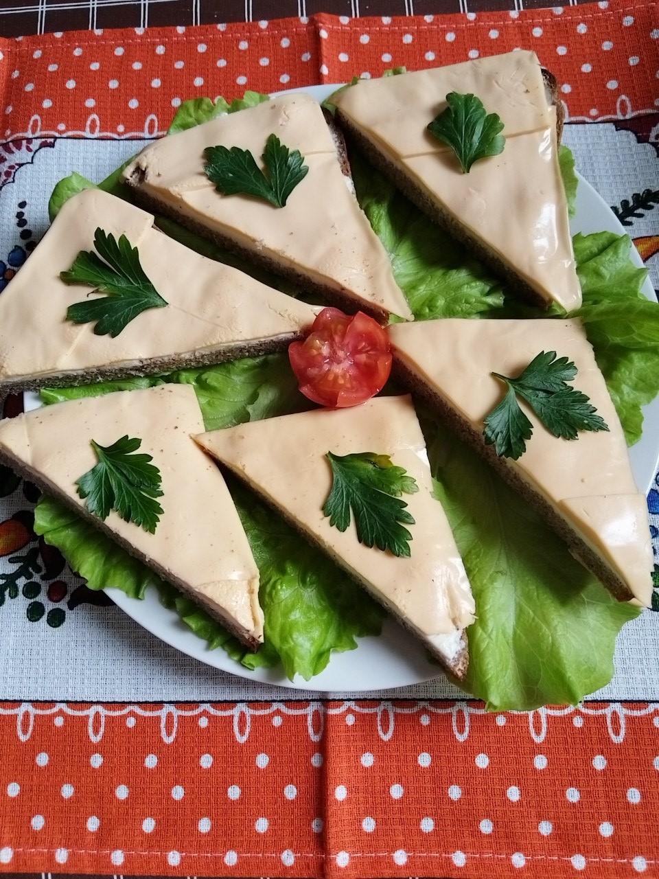 Полосатые бутерброды