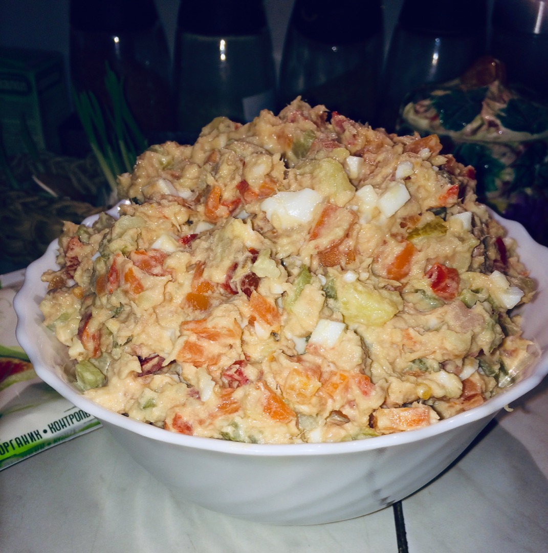 Русский Салат - Ensalada Rusa (Испания)