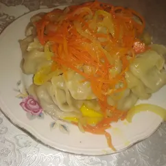 Манты с картошкой