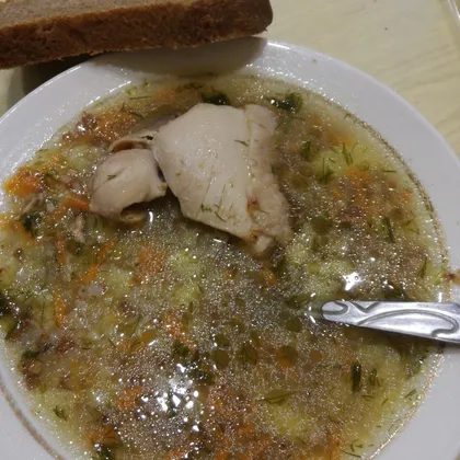 Гречневый суп с курочкой