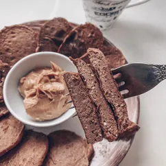 Шоколадно-творожные оладьи🍫