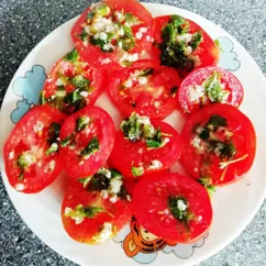 Делайте сразу двойную порцию!!! ✌️Закуска из помидоров. 🍅😋