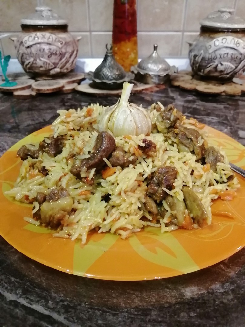 Узбекский плов в казане на костре - пошаговый рецепт приготовления плова с бараниной