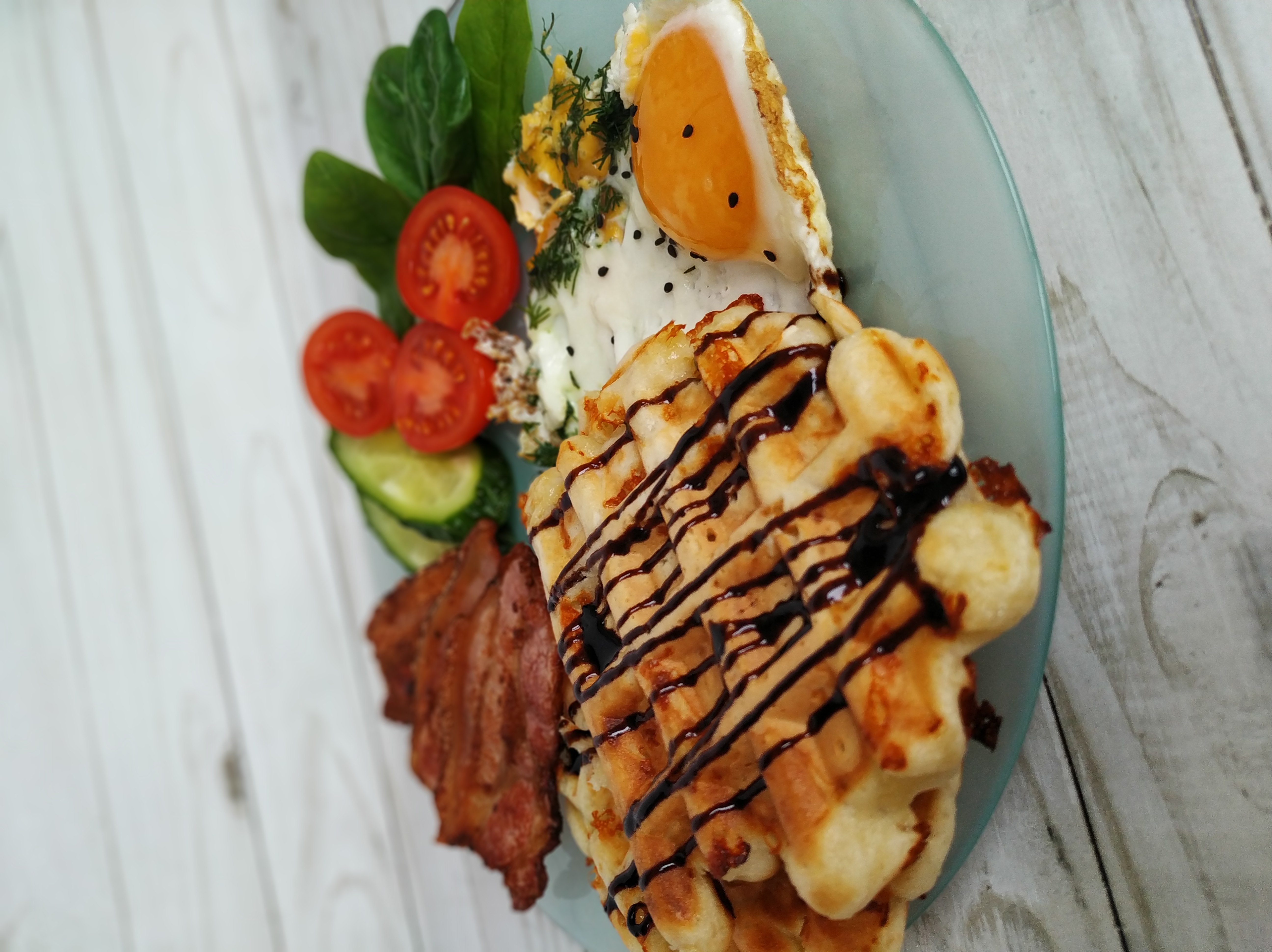 Сырные вафли