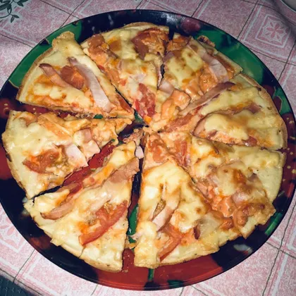 Пицца 🍕 на сковородке