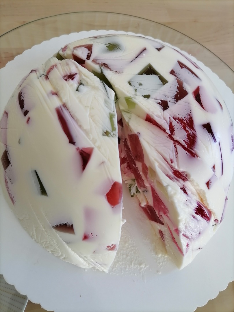 Бисквитный торт с желе и фруктами - рецепт с фото на демонтаж-самара.рф