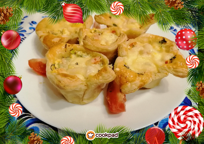 Закусочные корзиночки 🍕
