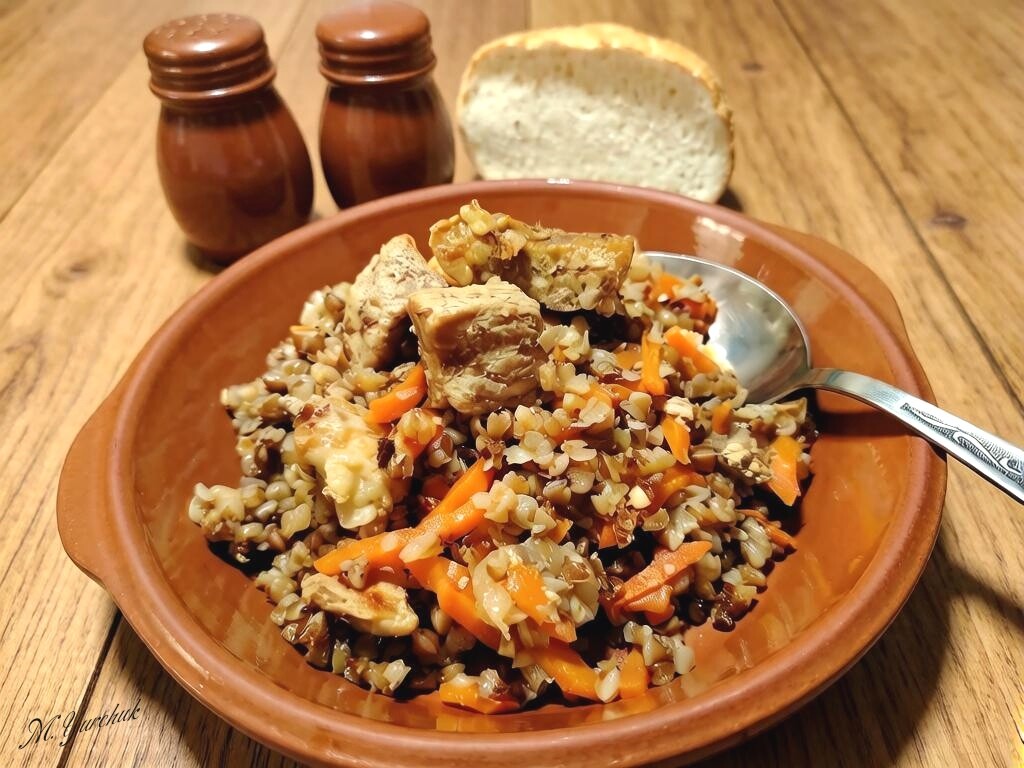 Гречка с мясом