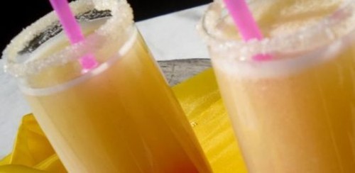 Яблочный сорбет с апельсиновым ликером