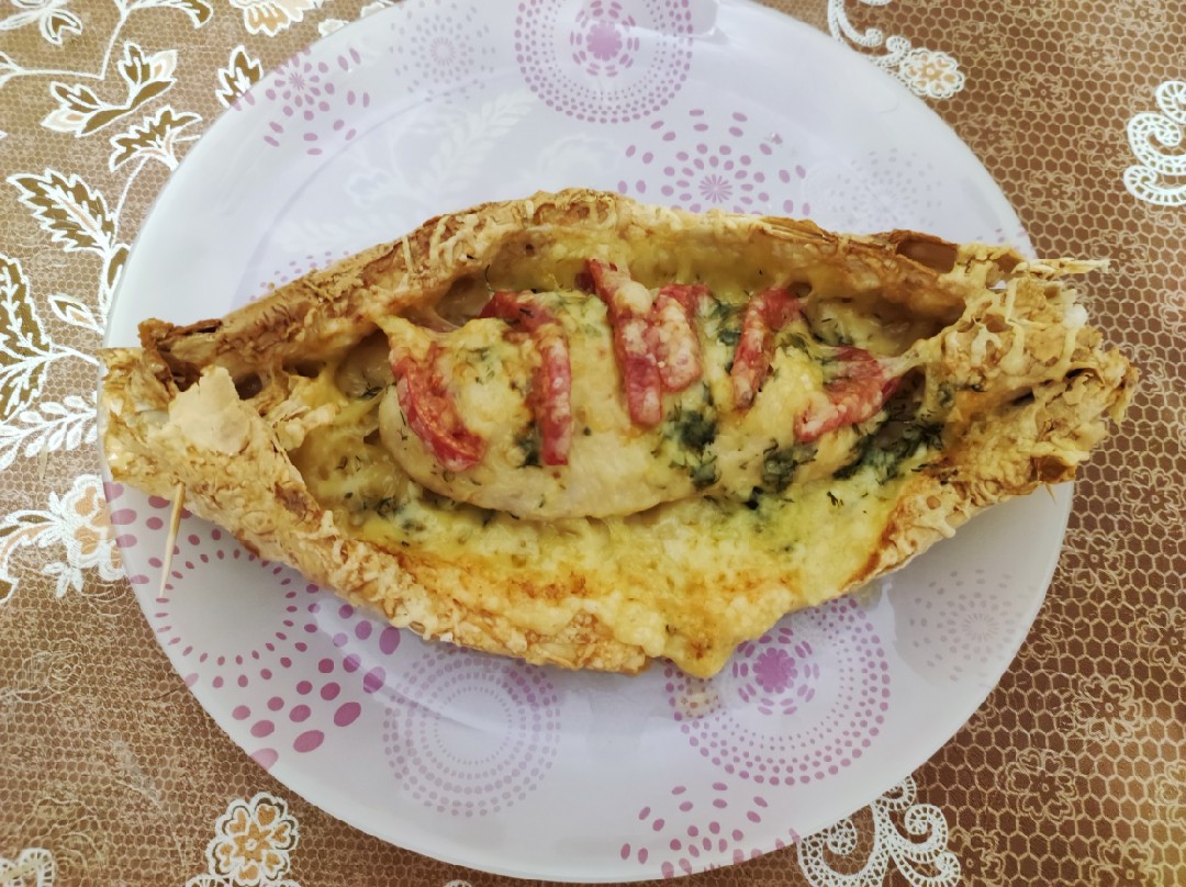 Лодочки из лаваша