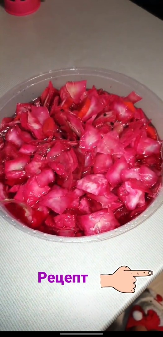 Быстрая маринованная капуста