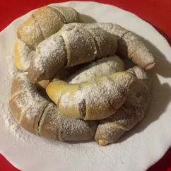 Круассан на кефире 🥐 🍫 🤤👌