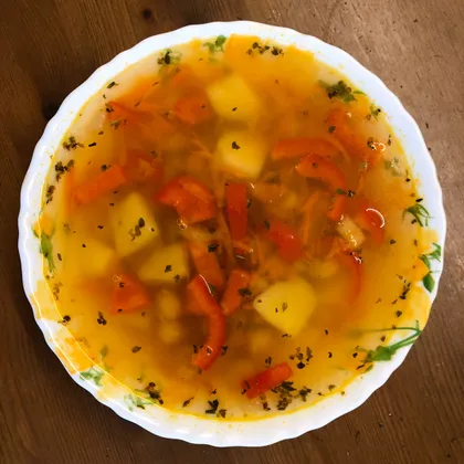 Нутовый суп с овощами