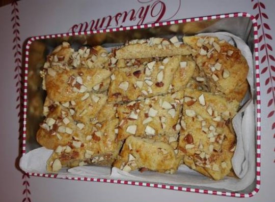 Норвежские печеньки с миндалем