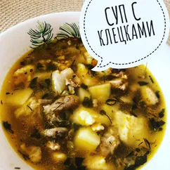 Суп с клецками