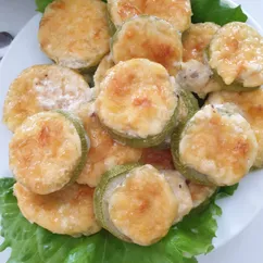 Кабачки запечённые с сыром