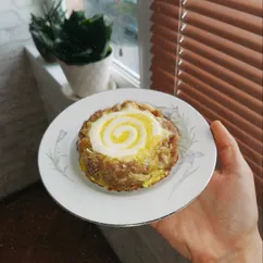 Гнезда с яйцом и сыром🤤⬇️⬇️⬇️