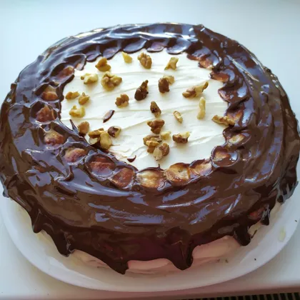 Шоколадный бархатный торт