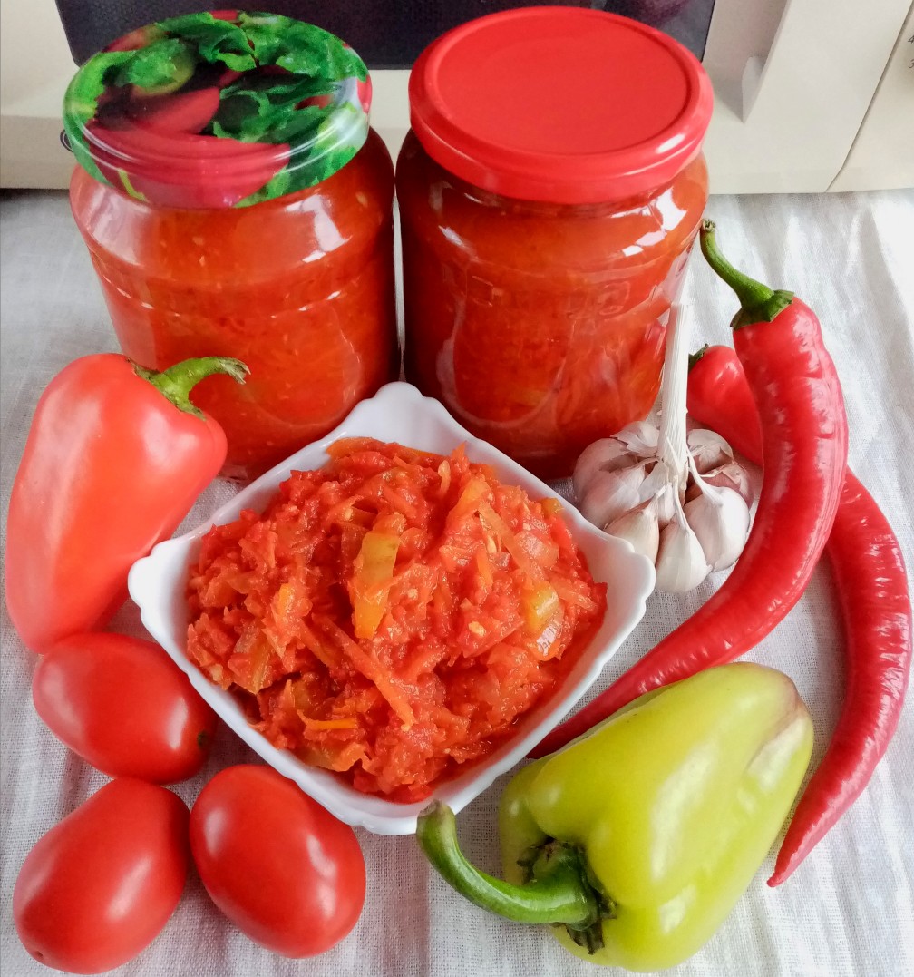 🌶️Лечо с луком и морковью