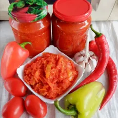 🌶️Лечо с луком и морковью