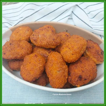 Котлеты в панировке для наггетсов