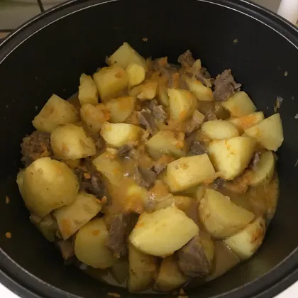 Жаркое из говядины и картофеля