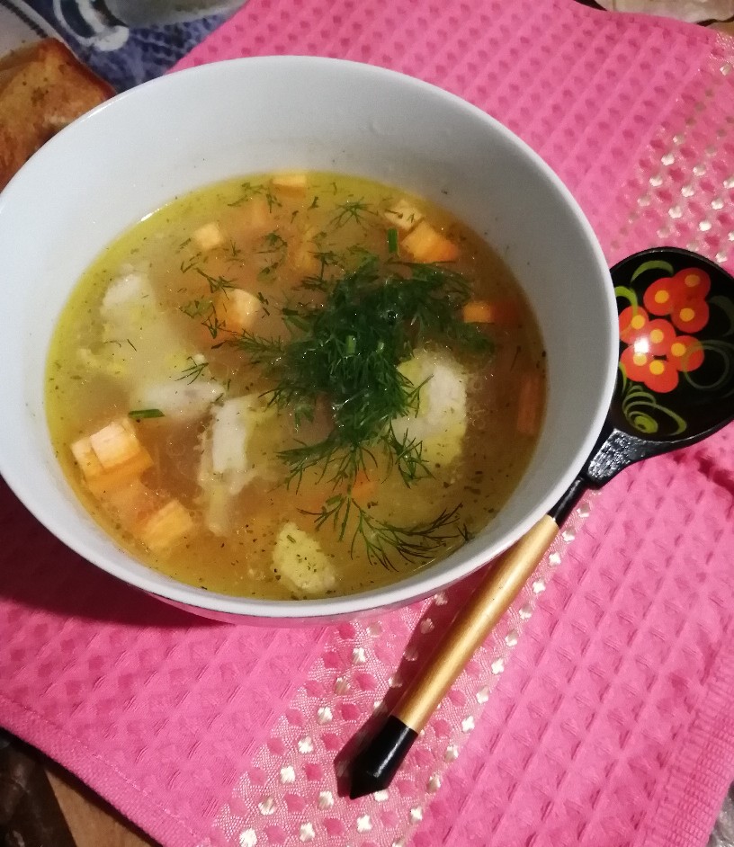 Куриный суп с вермишелью "Добрая старина"