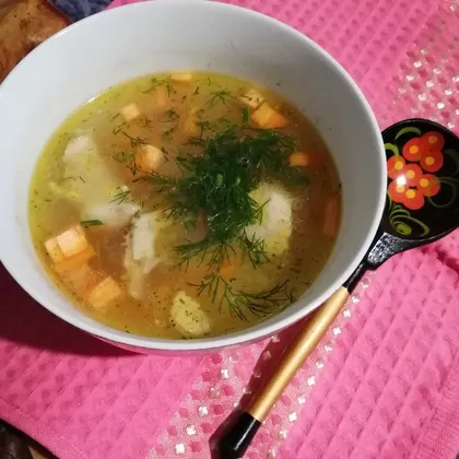 Куриный суп с вермишелью 'Добрая старина'
