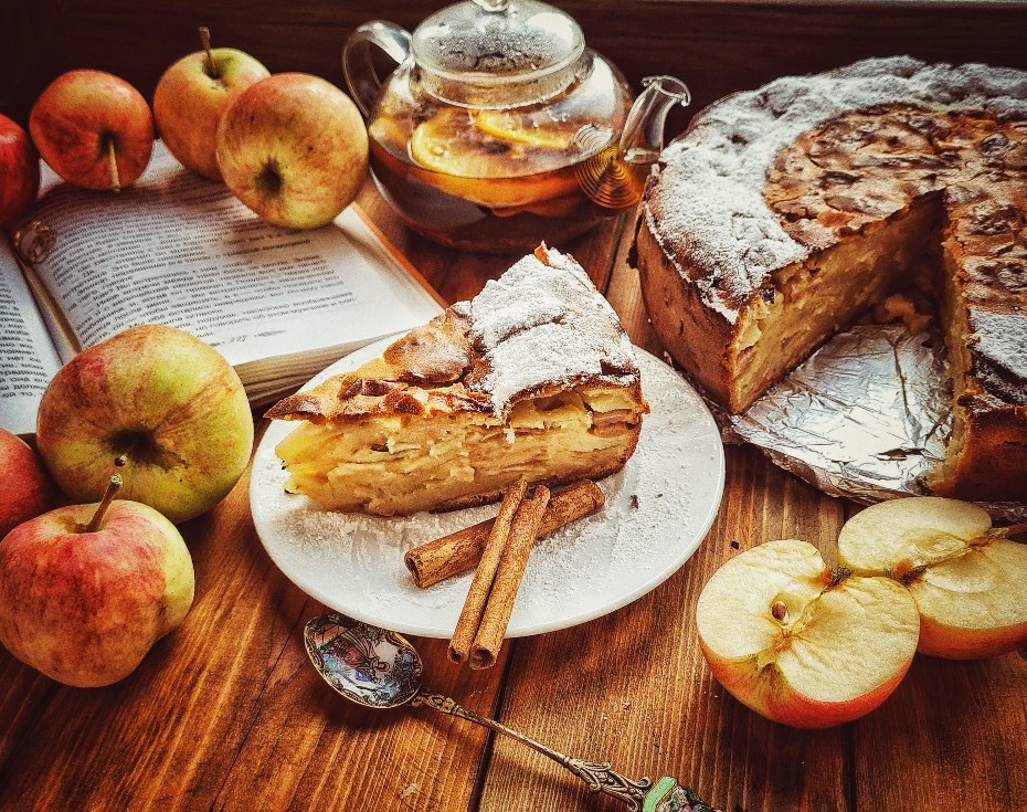 Французский яблочный пирог
