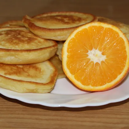 Апельсиновые оладьи