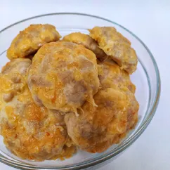 Рубленые куриные котлеты с сыром