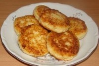 Сырники с манной крупой