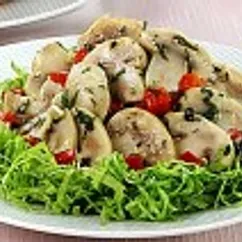 Горячая закуска с шампиньонами