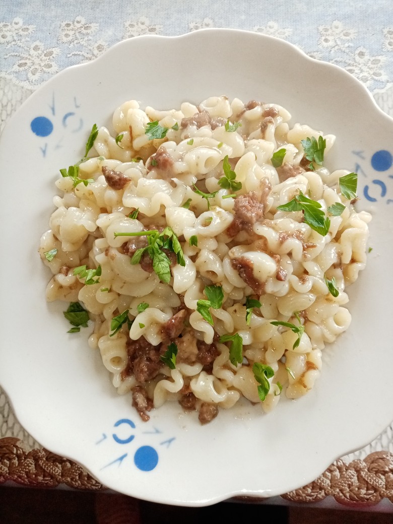 Макароны по-флотски