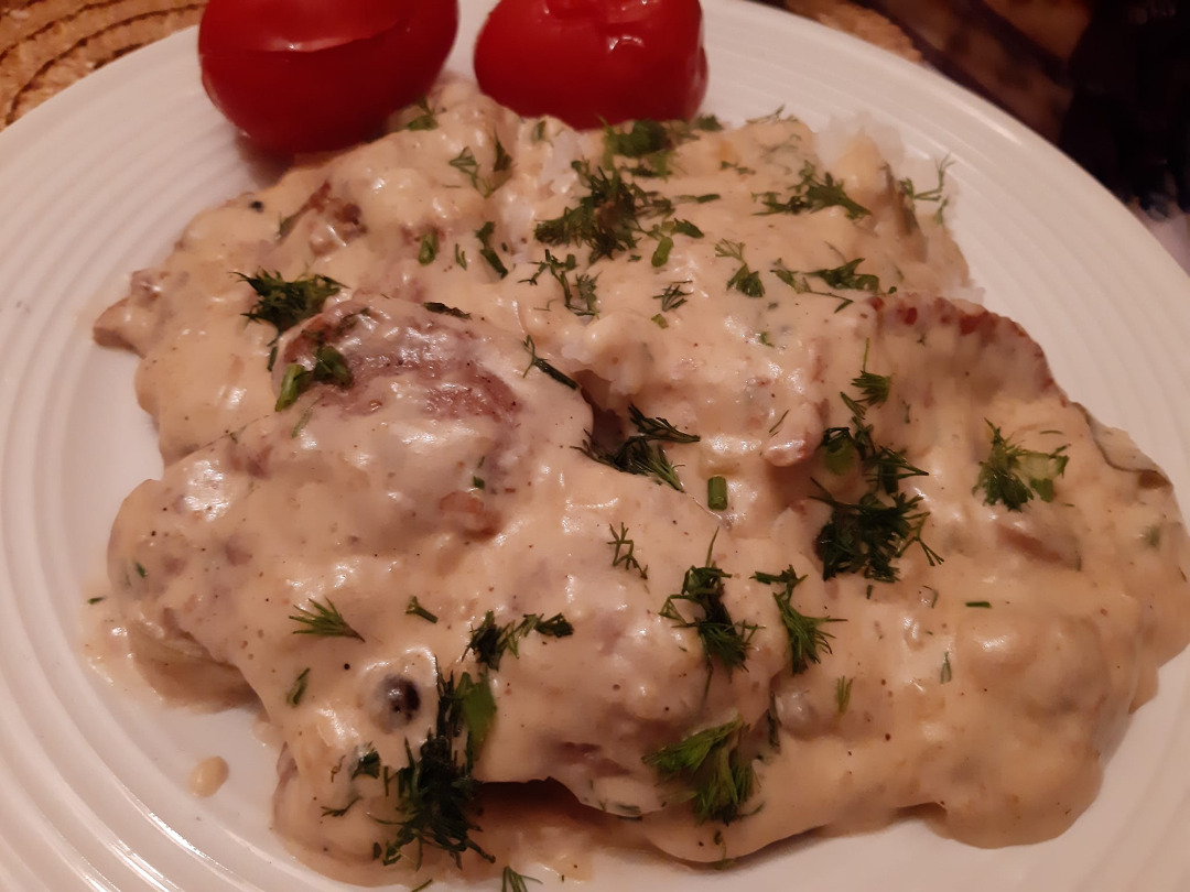 Мясо в пикантном соусе