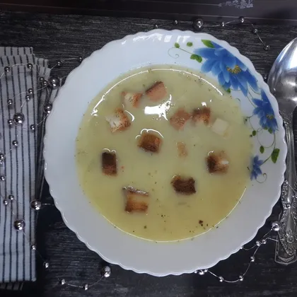 Сырный суп  'мятый'